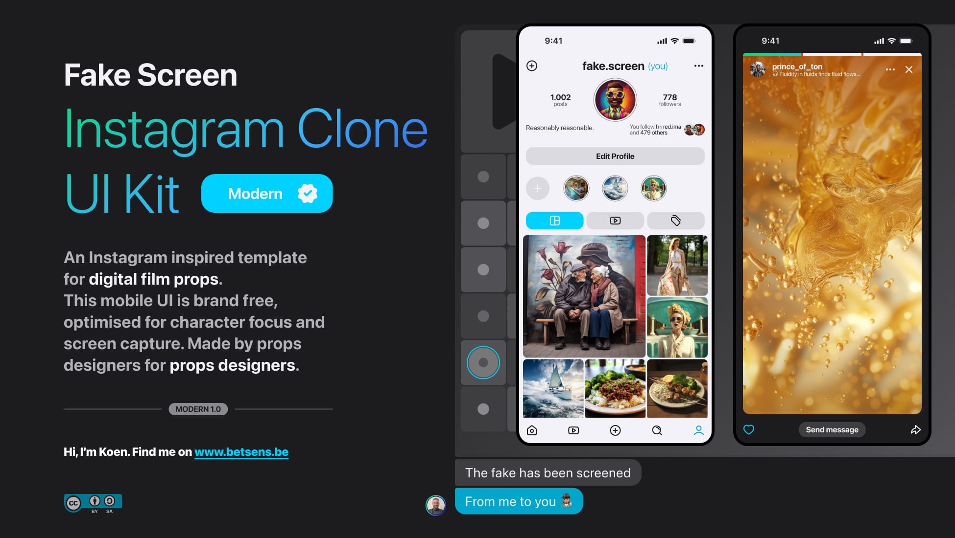 Instagram Clone UI Kit 🕵🏼‍♀️ v1.0 "Modern"